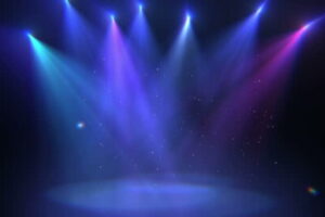 Spotlight Stage Background 4K Resolution 3840x2160p Loop-able
